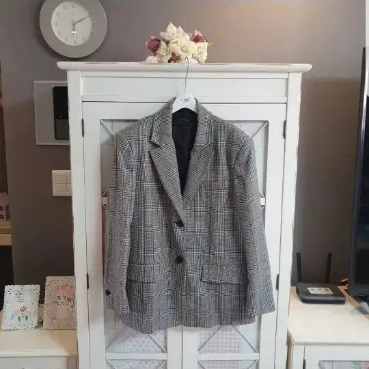 [BUNJANG] ZARA Check Pattern Jacket / 자라 자켓/55-66