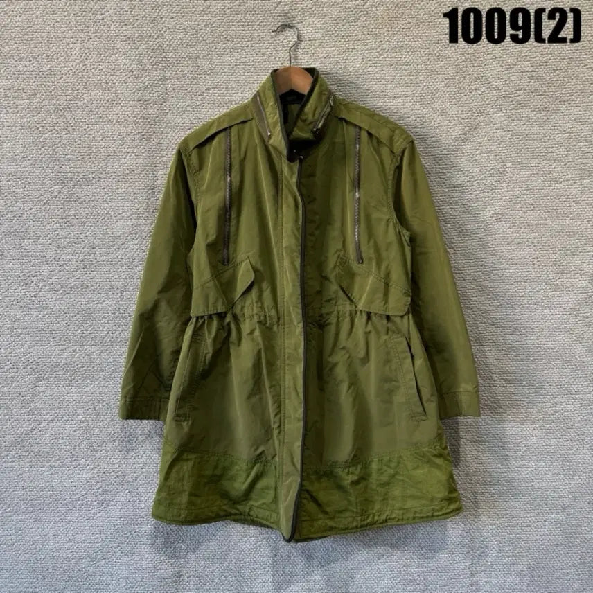 [BUNJANG] Benetton Khaki Field Jacket (Size S) / 베네통 카키색 야상 점퍼 s
