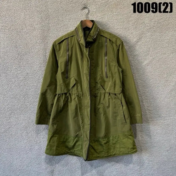 [BUNJANG] Benetton Khaki Field Jacket (Size S) / 베네통 카키색 야상 점퍼 s