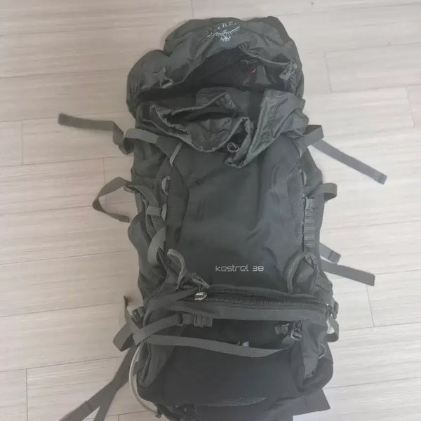 [BUNJANG] Osprey Kestrel 38 Backpack Olive / 오스프리 캐스트럴 38 등산가방 올리브