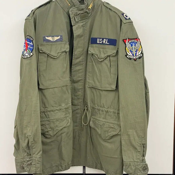 [BUNJANG] Polo Ralph Lauren US-RL Patch Field Jacket / 폴로 랄프로렌 야상 자켓 US-RL 패치