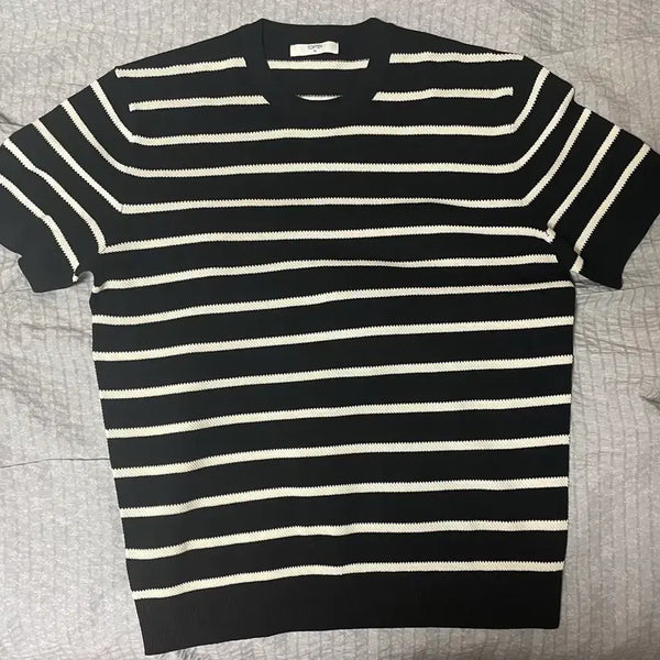 [BUNJANG] Short Sleeve Knit Top / 반팔 니트
