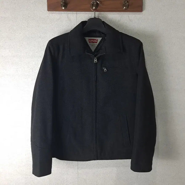 [BUNJANG] Levi's Wool Zip-Up Blouson Jacket (M) / 리바이스 울 집업 블루종 자켓 M