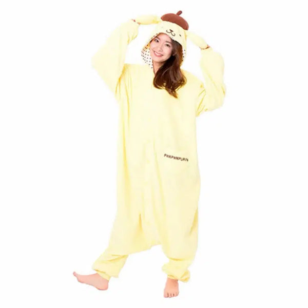 [BUNJANG] Pompompurin Lion Pajamas / 폼폼푸린 동물잠옷