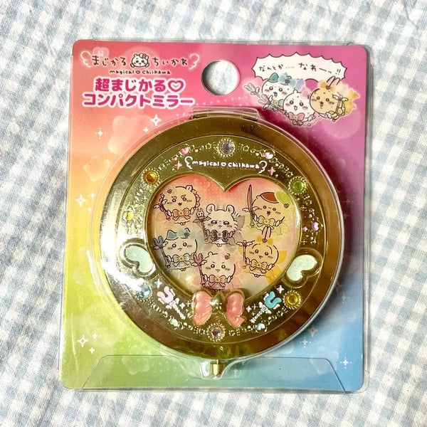 [BUNJANG] Chiikawa Chō Magical Compact Mirror / (단순개봉/현물) 치이카와 초매지컬 컴팩트 미러 거울