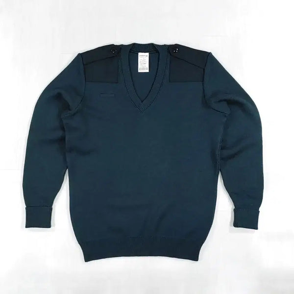[BUNJANG] Logistik Canada Army Commando Wool Sweater Medium-Tall Dark Green / 캐나다육군 울 스웨터 M-T