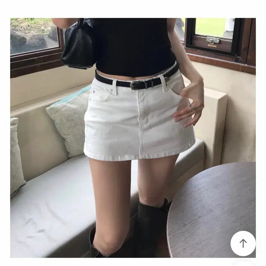 [BUNJANG] Onz Noa Skirt White / 온즈 noa skirt 노아 스커트