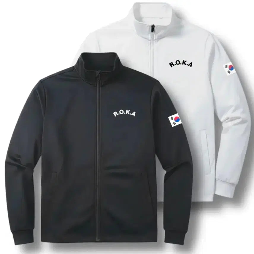 [BUNJANG] ROKA Lightweight Jacket White L (100) / 로카 간절기용 자켓, 화이트, L(100)
