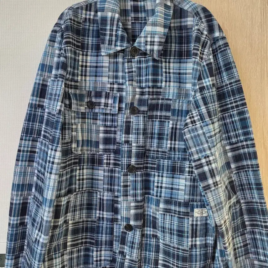 [BUNJANG] Hazzys Patchwork Jacket / 헤지스 패치워크 자켓