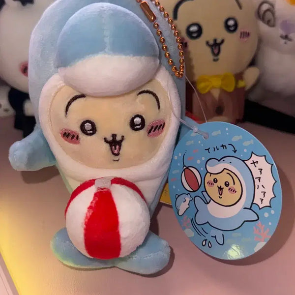 [BUNJANG] Chiikawa Dolphin Usagi Plush / 먼작귀 치이카와 돌고래 우사기 누이 인형 마코