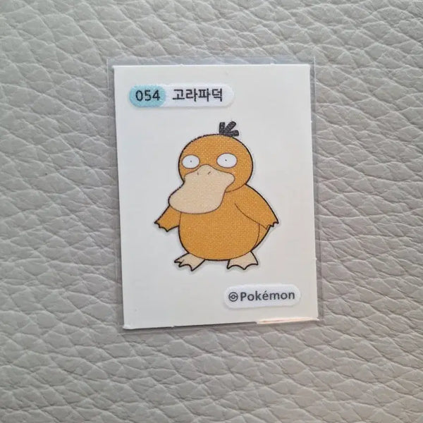 [BUNJANG] Pokemon Bread Sticker Golduck Sticker / 포켓몬 띠부씰 고라파덕 스티커