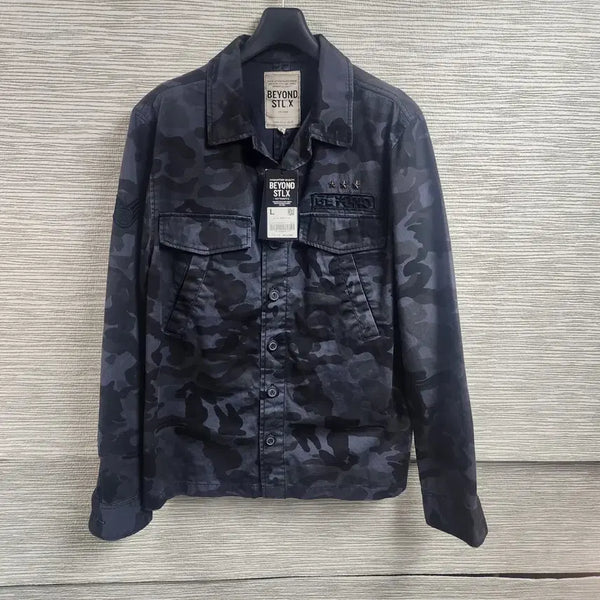 [BUNJANG] Beyond STLX Camo Pattern Shirt Jacket (L/100) / 새상품 비욘드 남방자켓 (L/100)