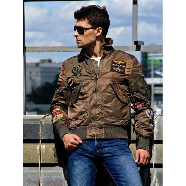 [BUNJANG] Alpha Industries CWU Pilot X Flight Jacket / 알파인더스트리 Alpha Industries CWU Pilot X 비행 재킷
