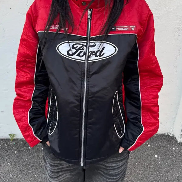 [BUNJANG] FUBU Ford Racing Jacket XL / 후부 포드 레이싱자켓 XL사이즈