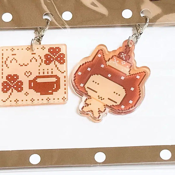 [BUNJANG] Pixel Art Keyring & Diary Sticker Set / [10/31까지 판매] 키링 다꾸키링 다꾸스티커 픽셀키링 샤오홍슈다꾸 다이어리키링 타오바오스티커 인물스티커 샤오홍슈스티커 미소녀스티커 다꾸띵 다꾸씰스티커 캐릭터키링 다꾸템 픽셀다꾸