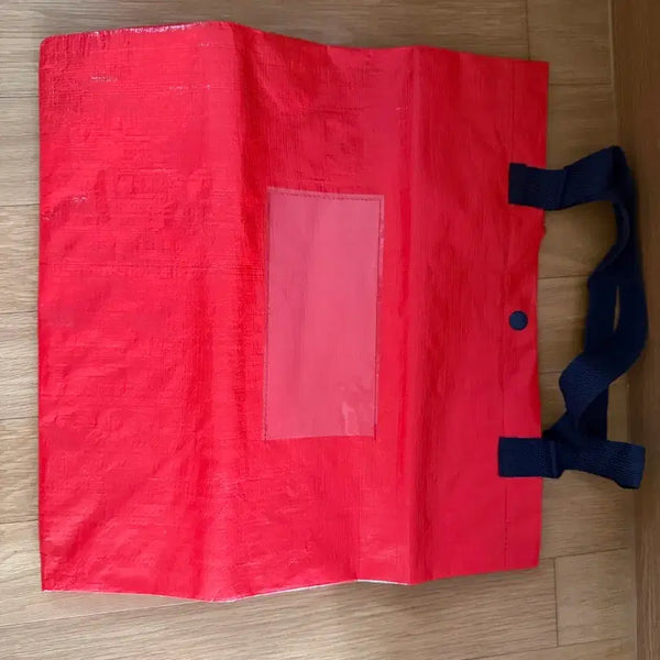 [BUNJANG] Red Shopping Bag / 빨강 쇼핑백