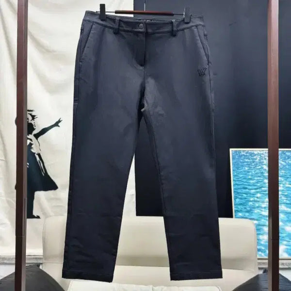 [BUNJANG] Anew Swing Span Pants Black / 여성 어뉴 스윙 스판 팬츠 블랙