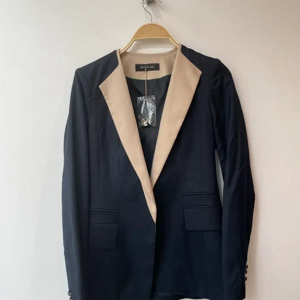 [BUNJANG] Kenneth Lady Navy Suit Jacket / Kenneth lady 네이비 정장 자켓
