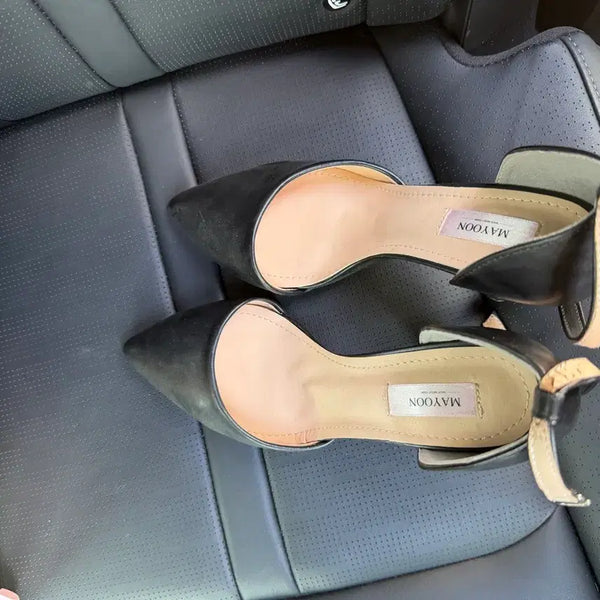[BUNJANG] Mayyun Strap Heel Shoes / 메이윤 스트랩 힐 구두