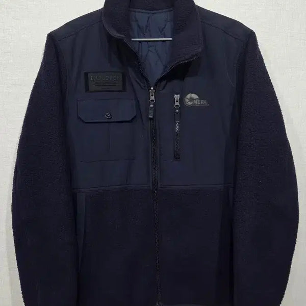 [BUNJANG] Nepa Reversible Fleece Jacket Navy / 네파 양면 플리스 자켓 네이비