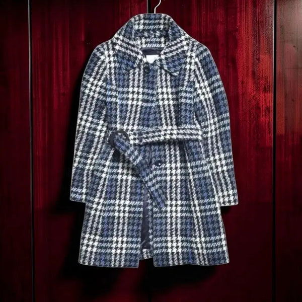 [BUNJANG] Courrèges Tweed Wool Coat / 꾸레쥬 쿠레쥬 트위드 울코트 M1138