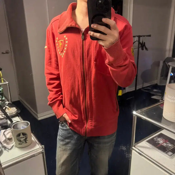 [BUNJANG] Ferrari Puma Track Top Jacket / 유일매물 페라리 푸마 트랙탑 자켓 (No.236)