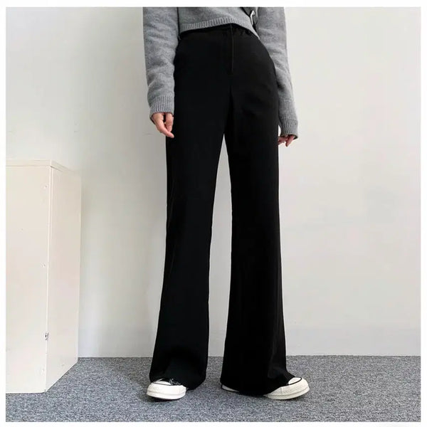 [BUNJANG] Span Bootcut Slacks - Medium (Short) / 스판 부츠컷 슬랙스 M