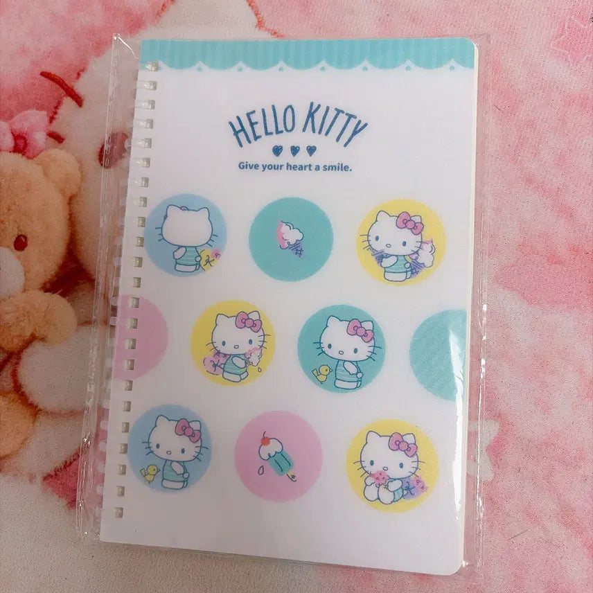 [BUNJANG] Sanrio Hello Kitty A5 Lined Notebook - Ice Cream Design / 신상 산리오 정품 헬로키티 A5 줄노트 아이스크림 키티