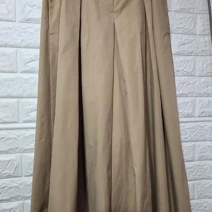 [BUNJANG] Hansome O2ND Wide Pants Beige / 한섬 O2ND 와이드팬츠