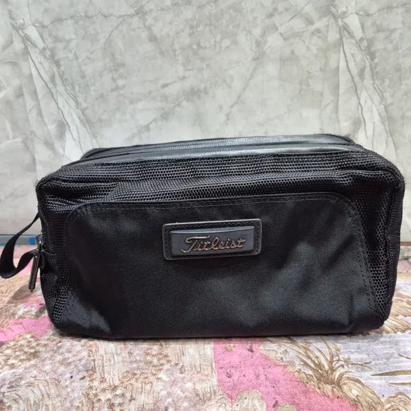 [BUNJANG] Titleist Golf Pouch Black / 타이틀리스트 골프 파우치 블랙