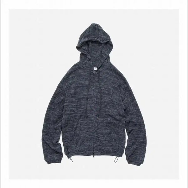 [BUNJANG] Politeu Net Zip Hoodie Blue / (3)26ss 폴리테루 넷집후디 블루