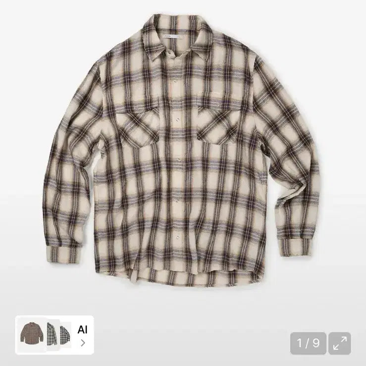 [BUNJANG] ETCE Distressed Shirt (L) / etce 디스트로이드 셔츠 L사이즈