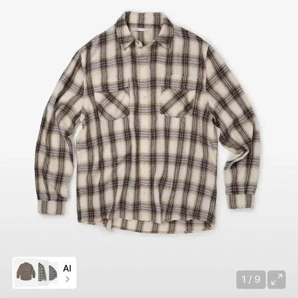 [BUNJANG] ETCE Distressed Shirt (L) / etce 디스트로이드 셔츠 L사이즈
