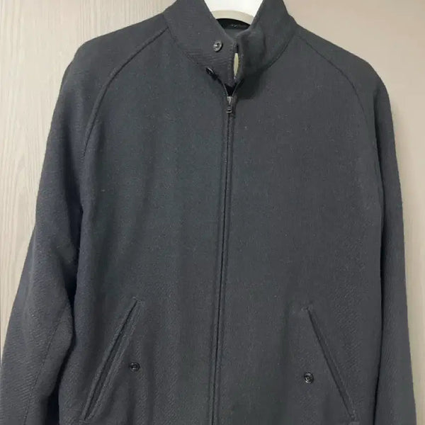 [BUNJANG] Pottery Wool Harrington Jacket Black / [2사이즈, 블랙] 포터리 울 해링턴 자켓