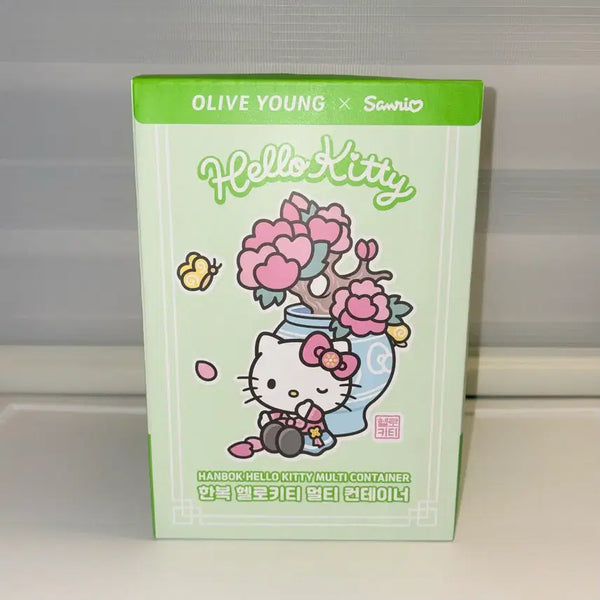 [BUNJANG] Sanrio Hello Kitty Hanbok Hello Kitty Multi Container / 올리브영 산리오 한복 키티 헬로키티 멀티 컨테이너