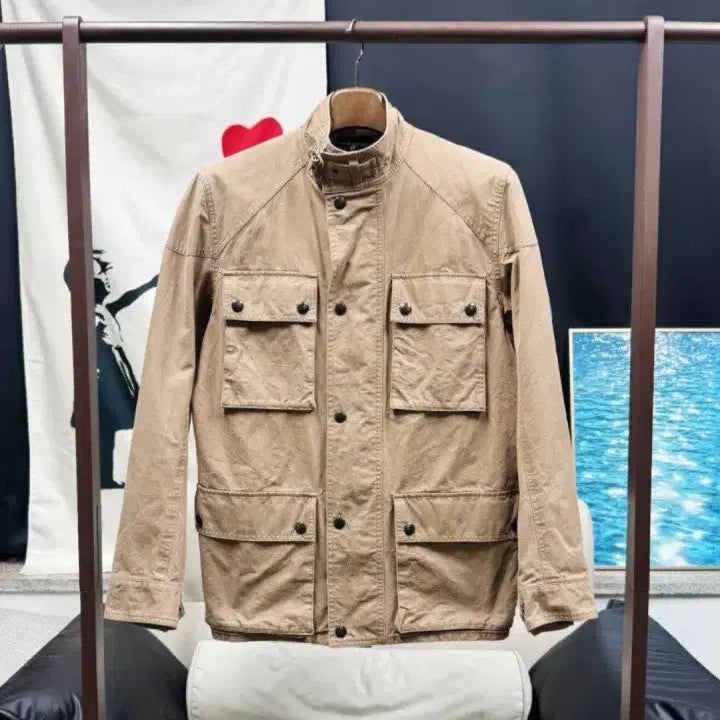 [BUNJANG] A.P.C. Pocket Work Jacket Milky Brown / 남성100) A.P. C. 포켓 워크 자켓 밀키브라운