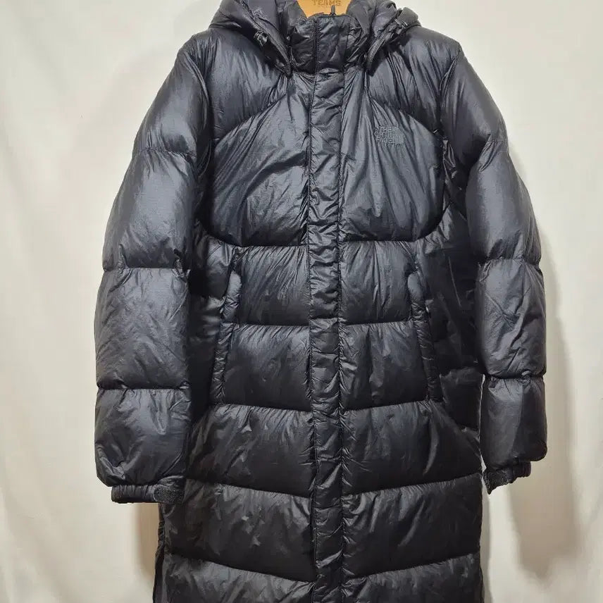 [BUNJANG] The North Face Down Long Padded Jacket Black / 노스페이스 오리털 롱패딩  블랙  정품