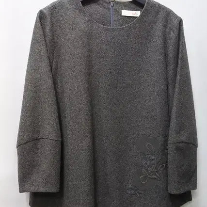 [BUNJANG] ISAE Cashmere Blend Blouse Size 08 / ISAE 캐시미어 혼방 블라우스 08사이즈