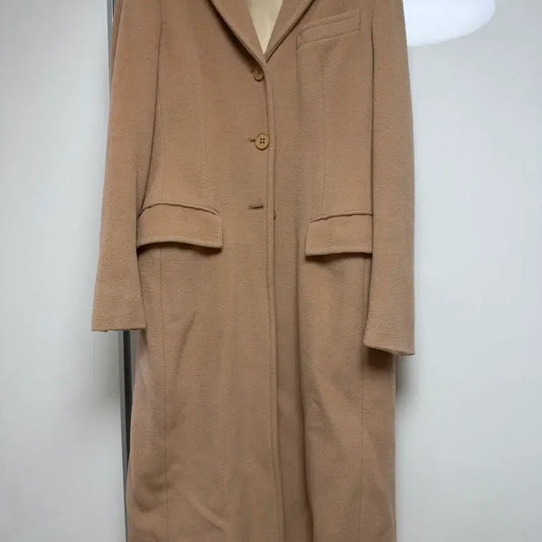[BUNJANG] Max Mara Camel Long Coat / 막스앤코 카멜 롱코트 34