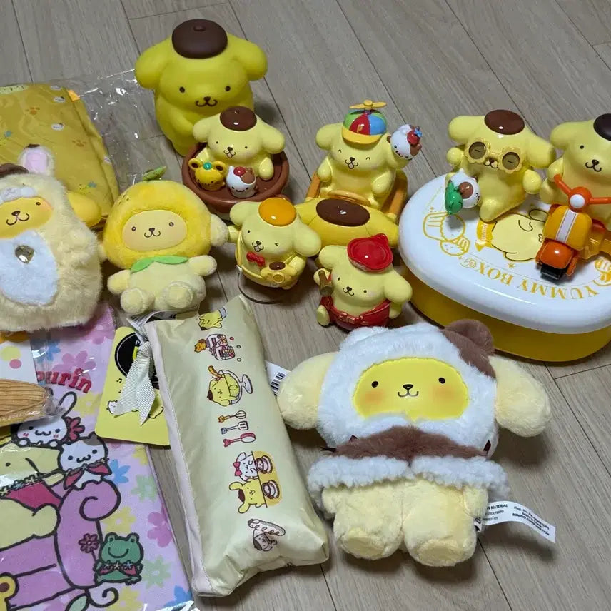 [BUNJANG] Pompompurin Miscellaneous Goods & Figure Set / 폼폼푸린 잡화 피규어 세트