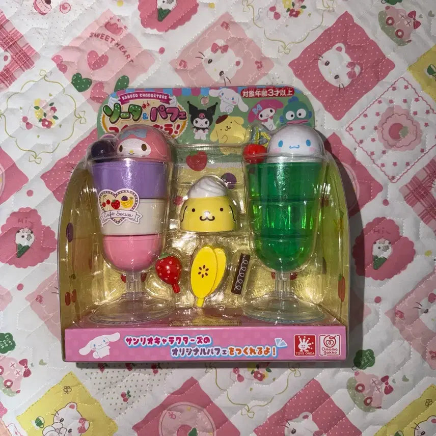 [BUNJANG] Sanrio Characters Soda Parfait Maker / 산리오 캐릭터 소다 파르페 메이커