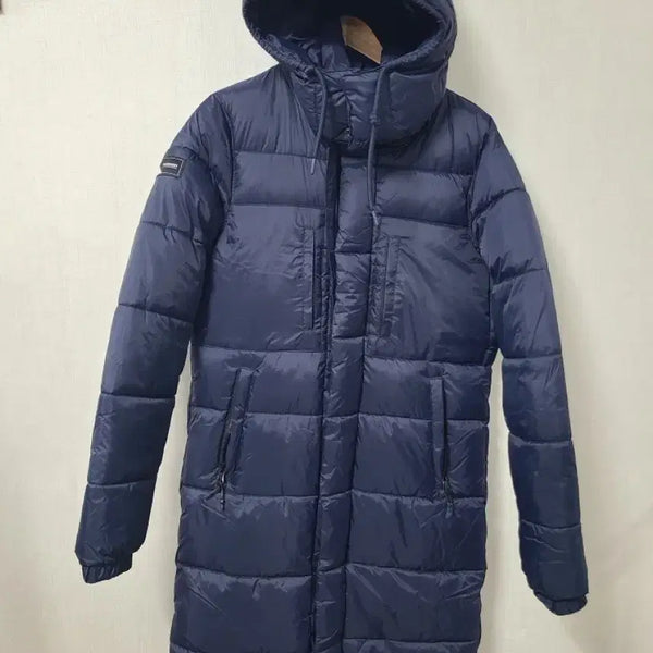 [BUNJANG] Superdry Padded Jumper Navy / 슈퍼드라이 패딩 점퍼 네이비