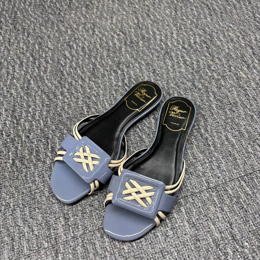 [BUNJANG] Roger Vivier Slippers / 로저비비에 슬리퍼