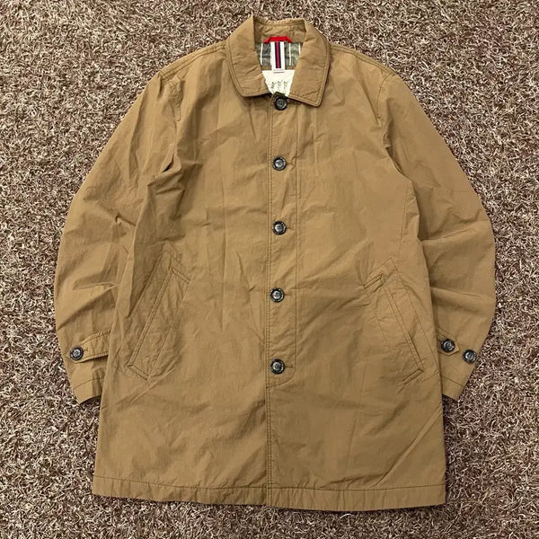 [BUNJANG] Henry Cotton Nylon Single Mac Coat / 100 헨리코튼 나일론 싱글 맥코트