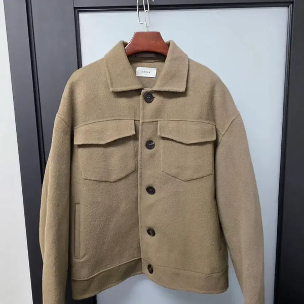 [BUNJANG] LOGAN Handmade Wool Jacket Coat / LOGAN 로건 핸드메이드 울 자켓코트
