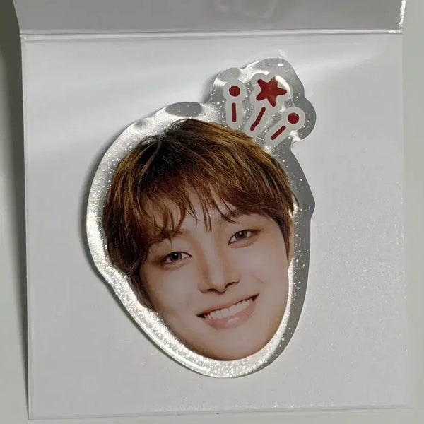 [BUNJANG] &TEAM EJ Acrylic Ring Face Makonyeu Tour Goods / 앤팀 의주 EJ 아크릴링 얼굴 마크온유 투어 굿즈