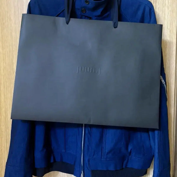 [BUNJANG] JUUN.J Light Denim High Neck Jacket Blue Size 48 / (새상품) JUUN.J 준지 라이트 데님 하이넥 자켓 블루 48사이즈