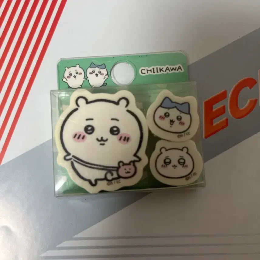 [BUNJANG] Chiikawa Eraser / 먼작귀 치이카와 지우개