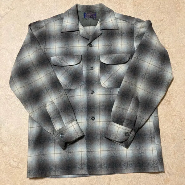 [BUNJANG] 1950s Pendleton Shadow Wool Shirt / 1950년대 펜들턴 셔츠 PENDLETON SHADOW WOOL SHIRT