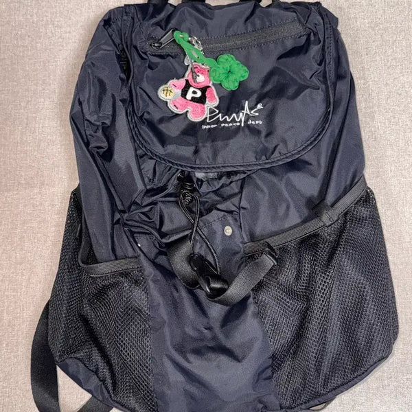 [BUNJANG] Physical Department Comfort Drawstring Backpack / 피지컬 디파트먼트 컴포트 드로우 스트링 백백